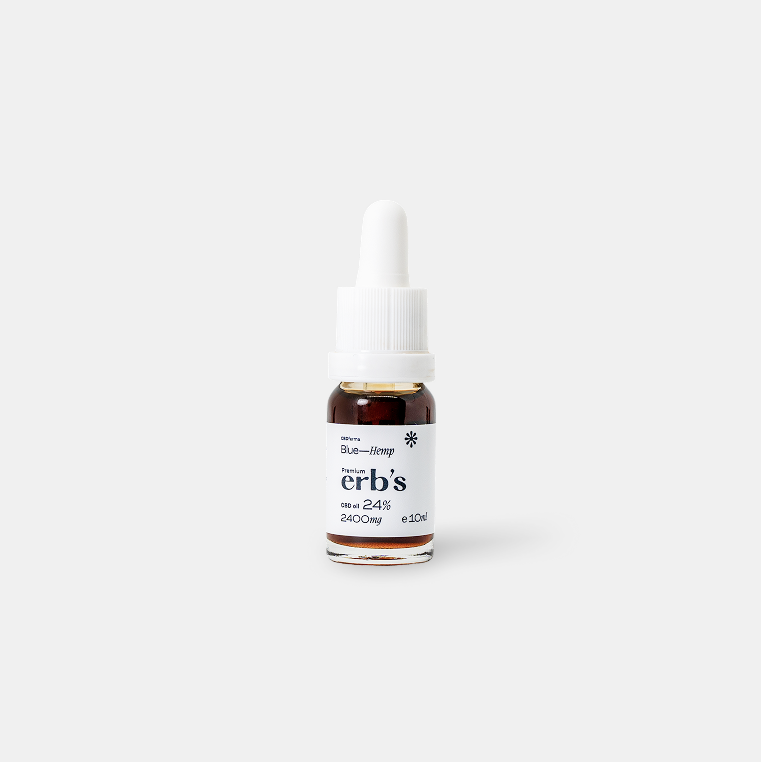 Premium erb’s CBD OIL 24 % 10 ml Contains 2400 mg of CBD