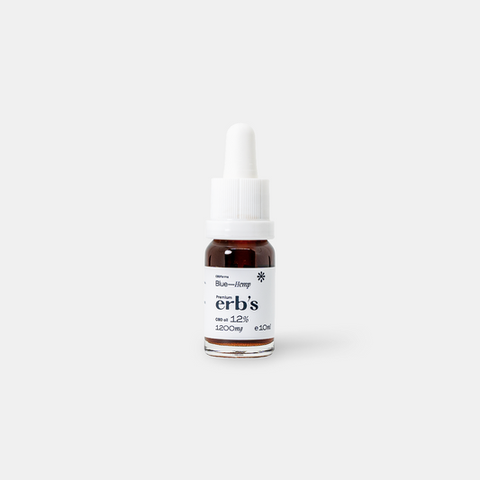 Premium erb’s CBD OIL 12 % 10ml Contains 1200 mg of CBD